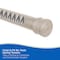 Kenney Mfg Twist & Fit No Tools Spring Tension Shower Curtain Rod, 42-72in, Taupe KN609L/42V1 - alternate 5